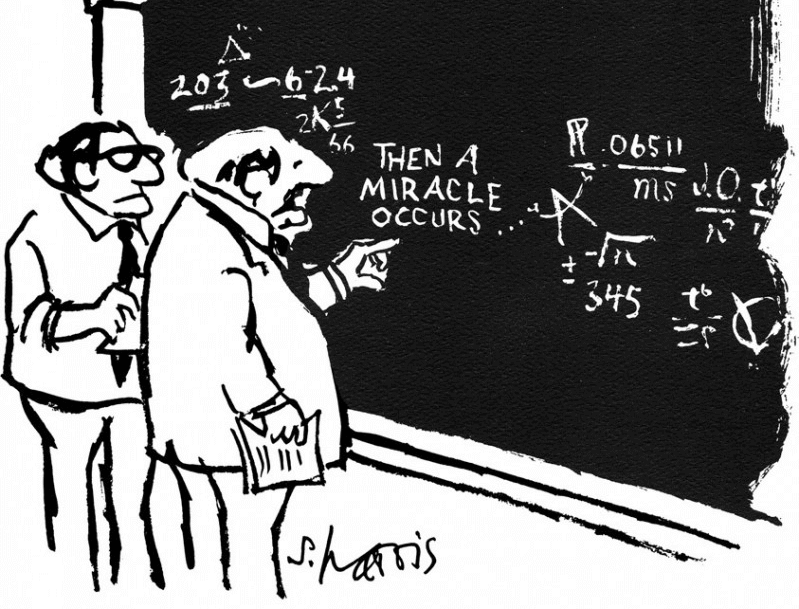 Then a miracle occurs